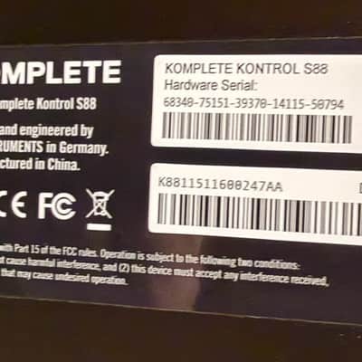Native Instruments Komplete Kontrol S88 Keyboard W/ included Roland DP-10 Pedal image 21