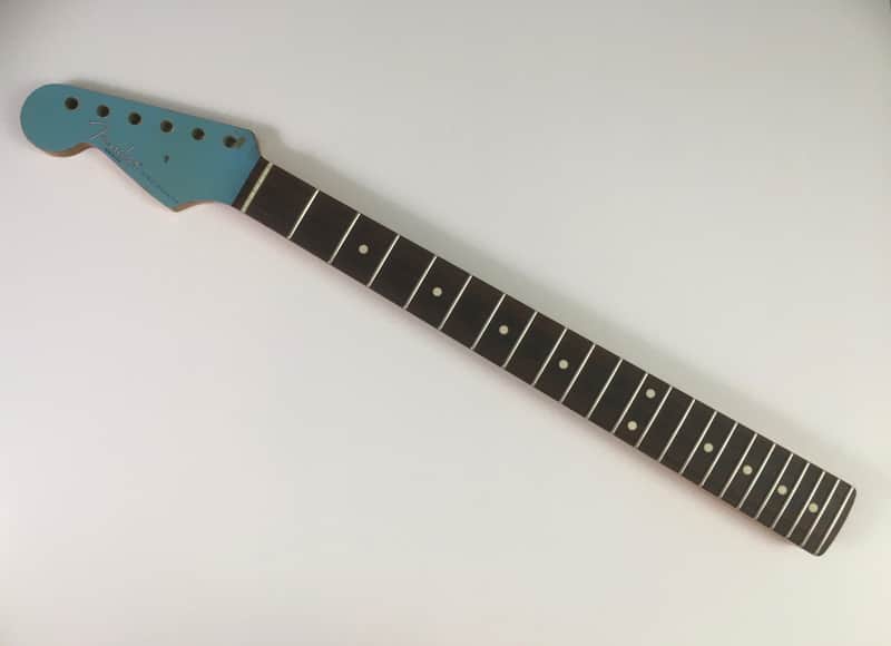 Lefty Vintage Relic Strat Aged Guitar Nitro Neck Heavy Relic Daphne Blue Face image 1
