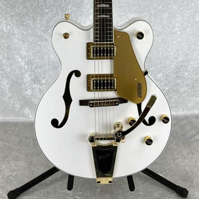 IN-STOCK! Gretsch G5422TG Electromatic Classic Hollow Body in snowcrest white image 3
