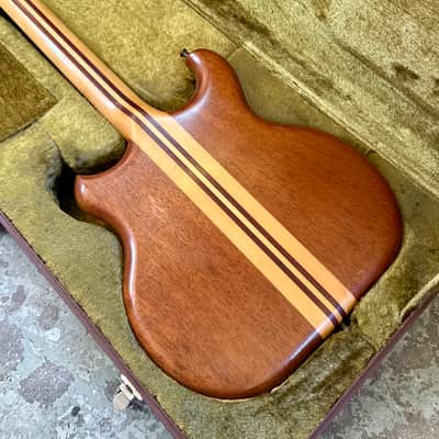 Alembic Distillate Bass 1981 - Zebra Wood original vintage USA image 10