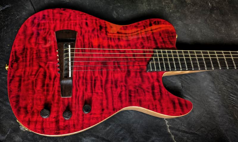 Sonicguitars Playwave classic 2024 - Trans red ON ORDER image 1