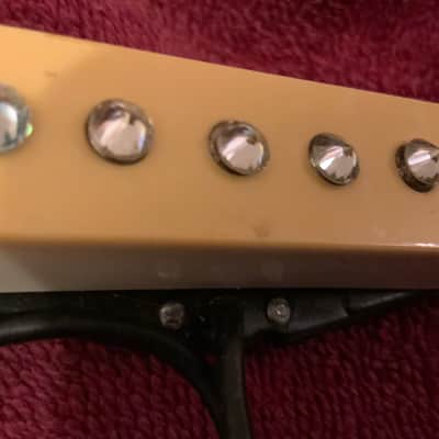 Fender Squier Stratocaster Single Coil Pickup 2010 - Diamond Cream image 4