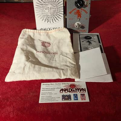 Analogman Beano Boost NKT275 White Dot '03 Grey | Reverb