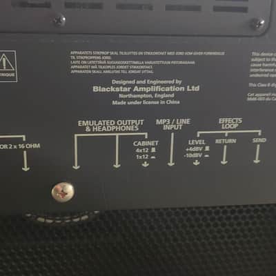 Blackstar HT-20R MKII 2-Channel 20-Watt 1x12" Guitar Combo with Reverb Black image 5