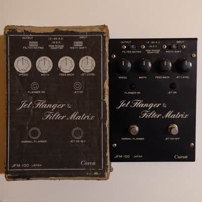 Coron JFM-100 Jet Flanger & Filter Matrix made in Japan w/box - Reticon SAD1024 image 2