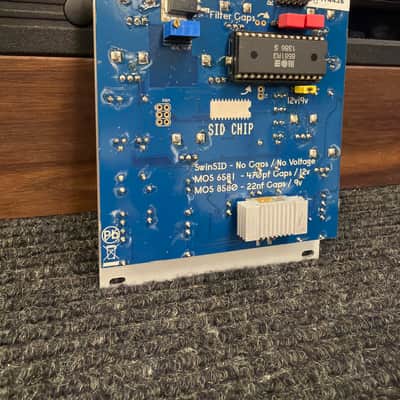 ALM/Busy Circuits ALM012 Sid Guts Deluxe SID Voice Eurorack Synth Module 2015 - Present - Silver image 2