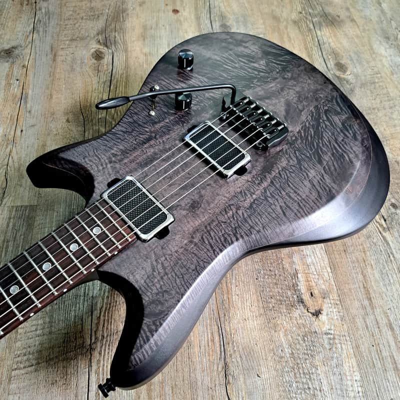 Mojentale Custom Guitars, 102 model - 2023 - Black image 1