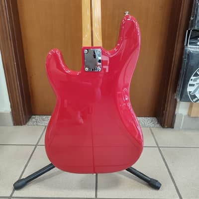 Fender Vintera '50s Precision Bass with Maple Fretboard 2019 - Present - Dakota Red image 8