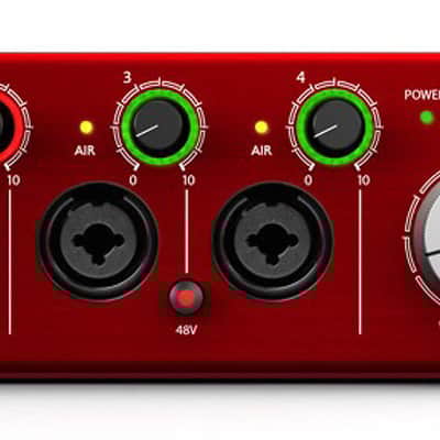 Focusrite Clarett 4Pre Thunderbolt Audio Interface | Reverb