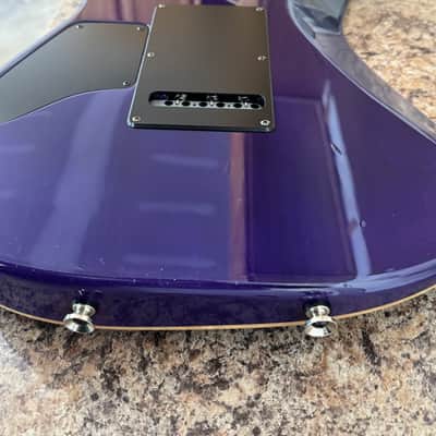 1995 Tom Anderson Guitarworks Drop Top Translucent Purple - Brazilian Rosewood image 9
