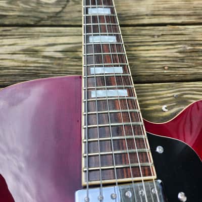 D'Angelico Premier EXL-1  Fiesta Red LIKE NEW image 9