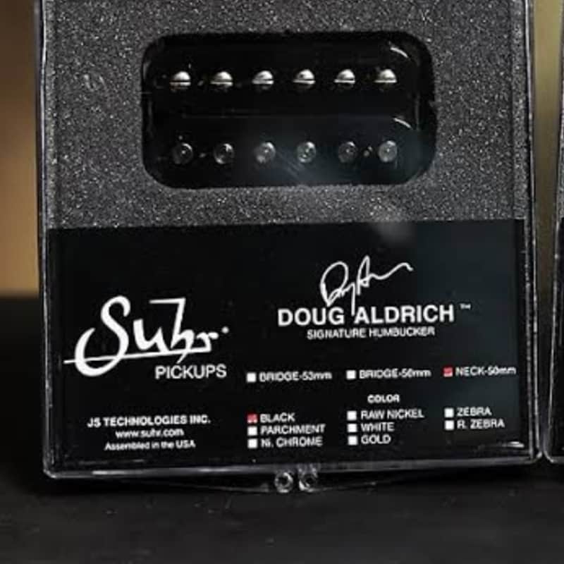 2020s Suhr Doug Aldrich Neck Humbucker Black