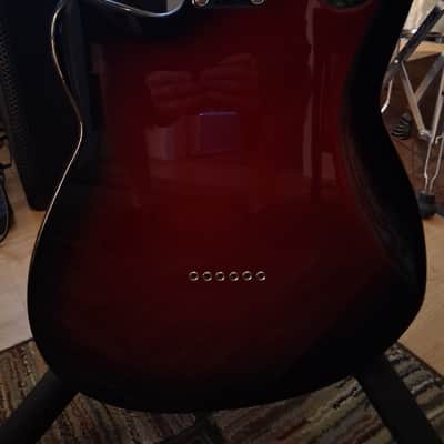 Reverend Crosscut with Rosewood Fretboard 2022 - Metallic Red Burst image 5