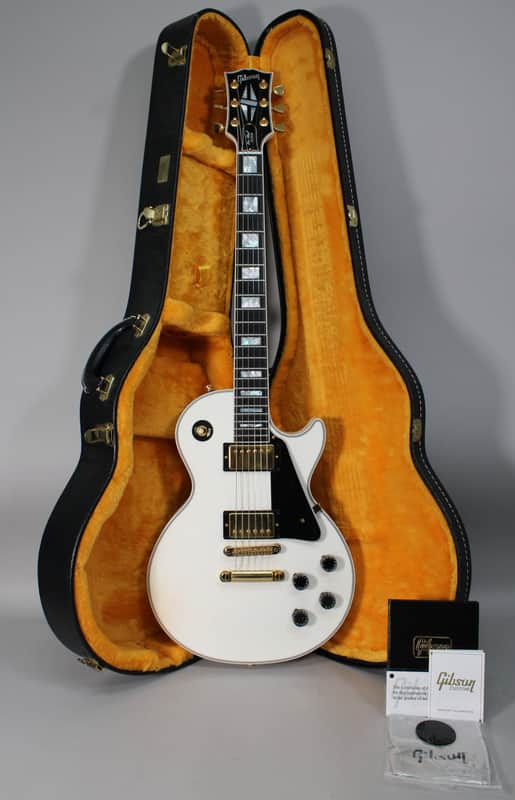 2024 Gibson Les Paul Custom Alpine White w/OHSC image 1