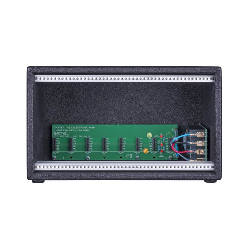 Doepfer A-100 LC1V Eurorack Powered Case (3U - 48hp) Black image 1