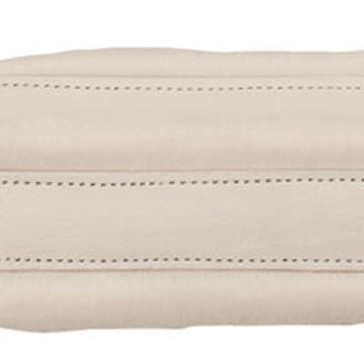 Hohner White Leather Accordion Straps (ACC-STRAP 6-WHT) image 3