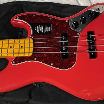 NEW ! Fender American Professional Classic Jazz Bass - Faded Dakota Red - Authorized Dealer - In-Stock! G05760 image 7