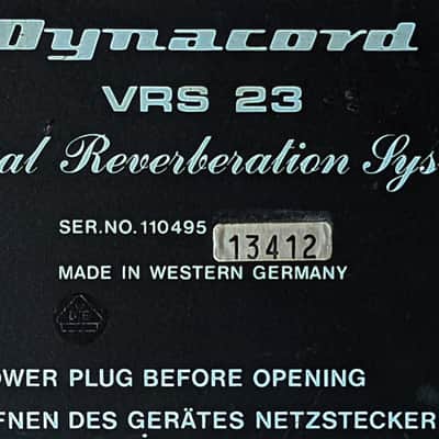 Dynacord VRS-23 Analog Stereo BBD Chorus Delay / Reverb. Recently serviced! image 5