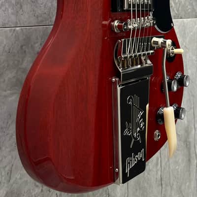 Gibson USA SG Standard 61 Maestro Vibrola SG6100VCNM Vintage Cherry image 4