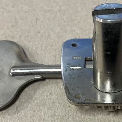 Univox- bass tuning head, nickel, VINTAGE image 3