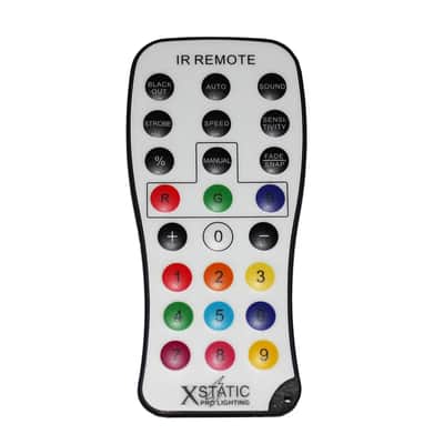 XStatic X-PAR Fusion RGBWA DMX LED Slim Mega Par Pro White DJ Stage Wash Light image 5