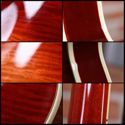 Gibson Art And Historic Les Paul Supreme AAAA Flame Maple Top/Back Heritage Cherry Sunburst 2006 w/OHSC image 12