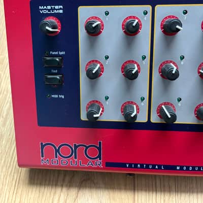Nord Modular Rack Desktop / Rackmount Virtual Synthesizer 1997 - 2003 - Red image 3