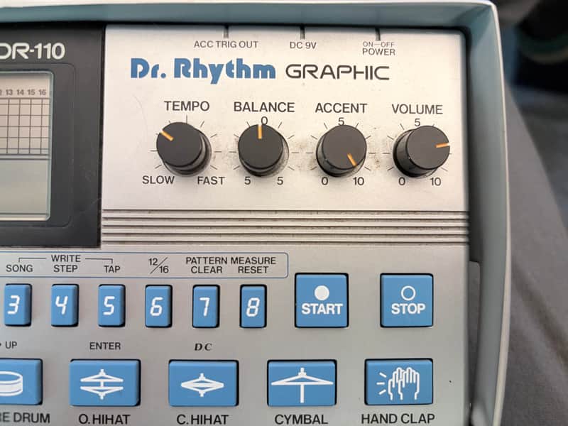Boss DR-110 Dr. Rhythm 1980s - Silver image 1