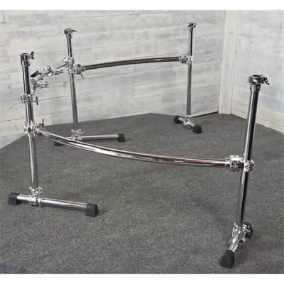 Used Gibraltar Chrome Series II Curved 3-Sided Drum Rack - Good image 8
