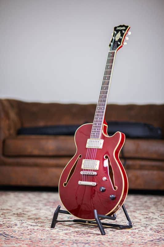 D'Angelico Excel SS Tour | Wine Red image 1