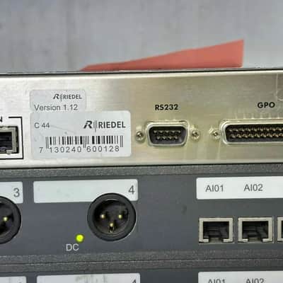 Riedel C44 Interface Unit with Dual Artist Audio I/O Rack Module #6170 (One) THS image 10