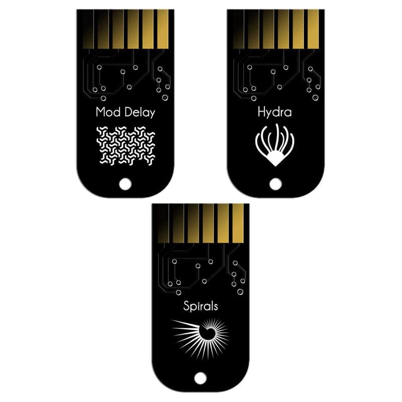 Tiptop Audio Time Domain DSP Card Bundle with Spirals, Hydra, and Mod Delay image 1