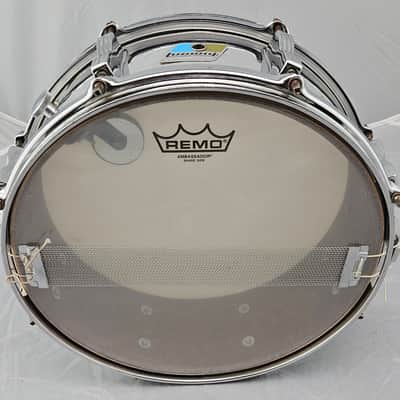 Ludwig Rocker II Wood Snare Drum 5x14 1984 - Chrome Over Wood image 6