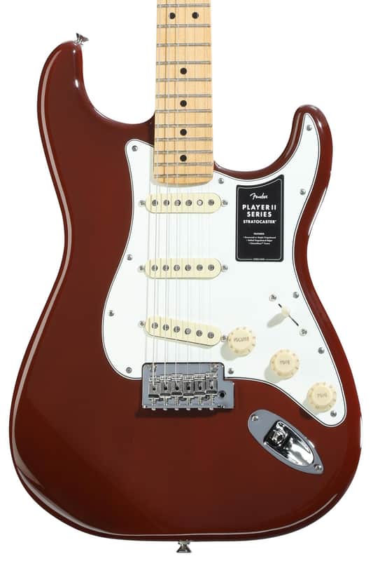 Fender Player II Stratocaster Electric Guitar - Transparent Mocha Burst with Maple Fingerboard image 1