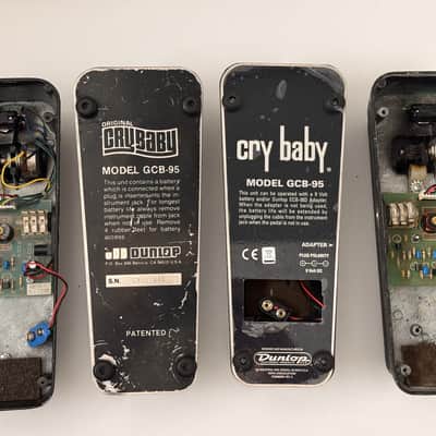 Dunlop GCB95 Cry Baby Standard Wah 1982 - Present - Black image 2