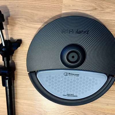 Roland CYQ-12 V-Drum Electronic Drum Cymbal Pad and MDY-STD Cymbal Mount image 1