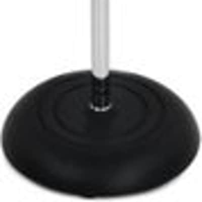 AtlasIED MS-10C Round Base Mic Stand - Chrome image 2