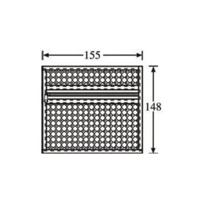 Adam Hall - Insert pochette pour valise en nylon image 3
