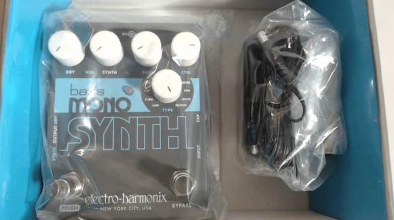 EHX Electro-Harmonix Bass Mono Synth Synthesizer Pedal image 1