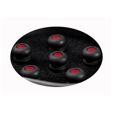 Martin  Luxe LiquidMetal Bridge Pin Set Turkish Emery/Dark Gray image 3