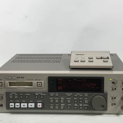 Tascam DA 60 Timecode DAT Machine DA-60 w/ RC-D6 Remote image 1