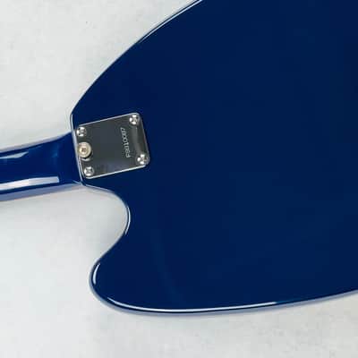 Teisco MQ-56 May Queen Reissue 1999 - Navy Blue image 13