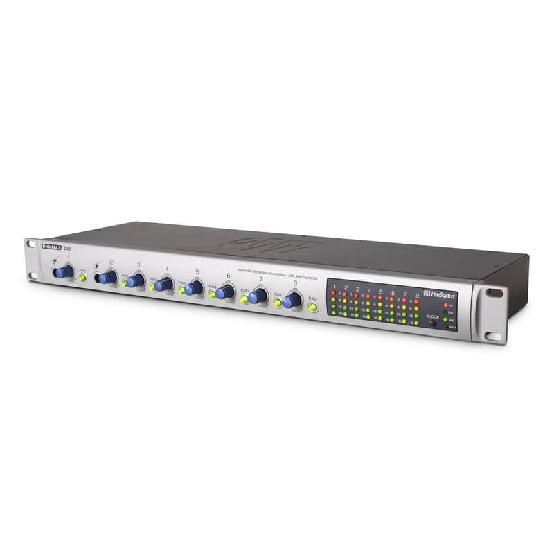 PreSonus DigiMax D8 8-Channel Mic Preamp with Digital Output image 2