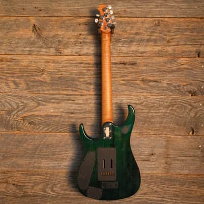 Used Ernie Ball Music Man BFR JP-15 - Teal Quilt Burst w/OHSC image 11