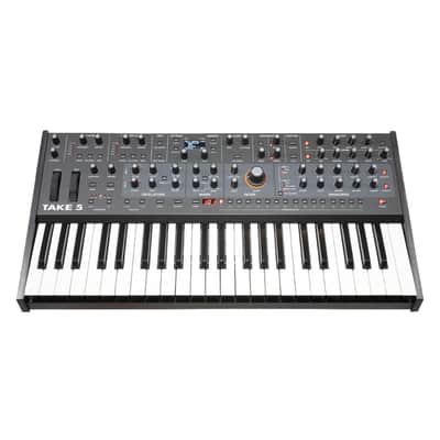 Sequential Take 5 Polyphonic 5-Voice 26-Inch Analog Synthesizer with 44-Full-Size Keys and Knob-Per-Function Control Panel (Black) image 1
