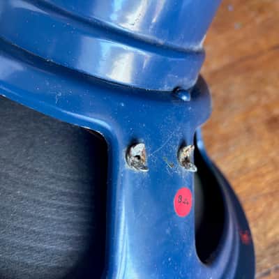 1963 Celestion Vox Blue T530 12” Alnico Speaker Pulsonic Cone 8 ohm vintage image 18
