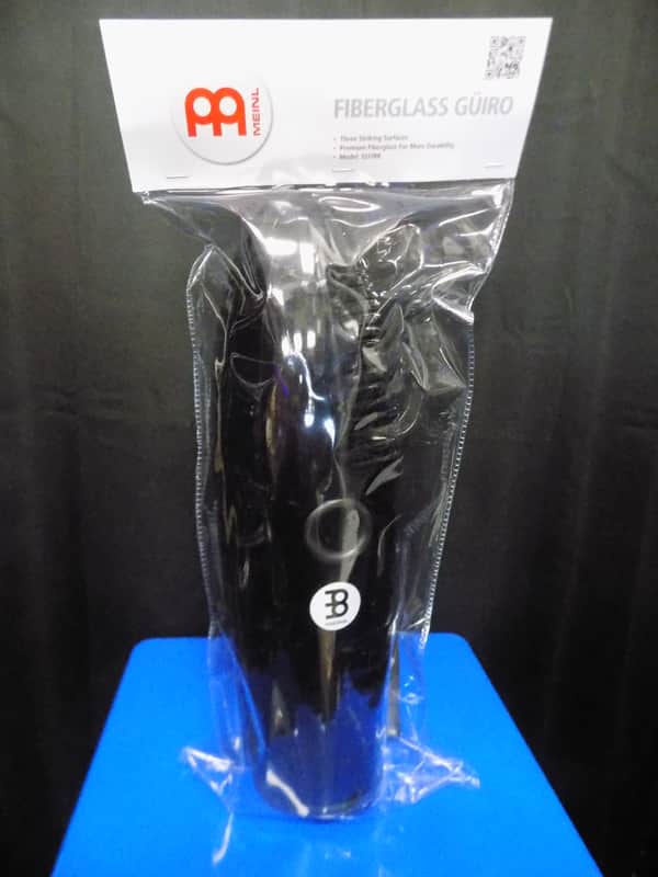 Meinl Fiberglass Guiro - Black image 1