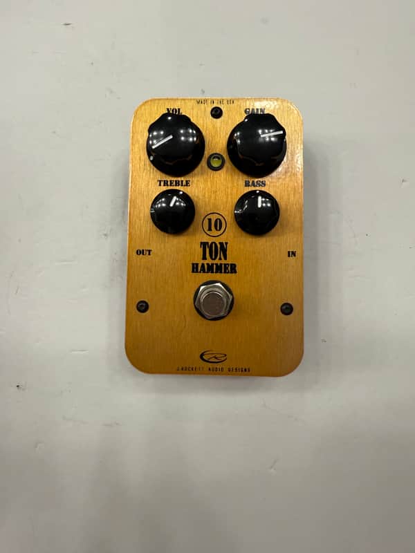 J. Rockett Audio Designs 10 Ton Hammer Overdrive Distortion Guitar Effect Pedal image 1