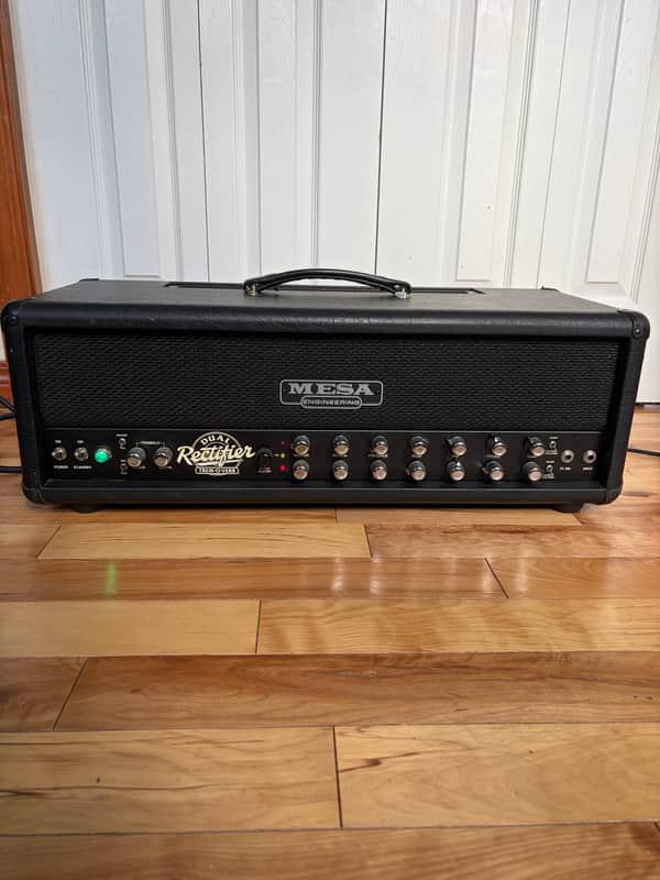 Mesa Boogie Dual Rectifier Trem-o-Verb 2-Channel 100-Watt Guitar Amp Head Rev G image 1