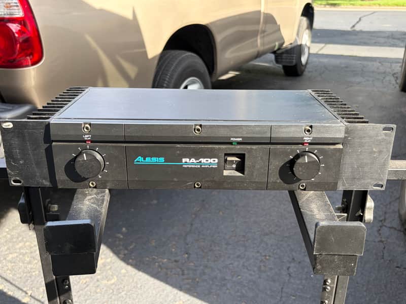 Alesis RA100 Reference Amplifier - Black image 1